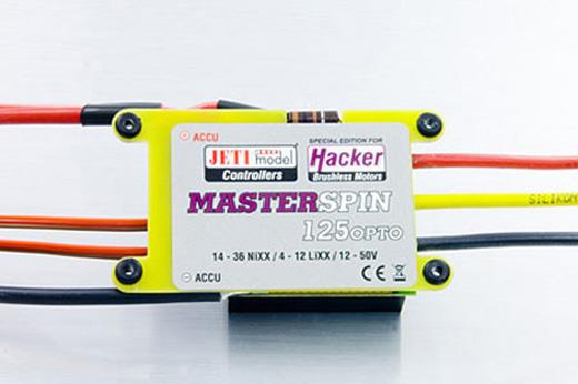 MASTER SPIN 125 OPTO JETI/HACKER - 51007010