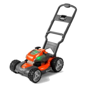 v02_007BAB151BC6C32620B0C7BA9DA6910D-2.jpg HUSQVARNA LEKETØY GRESSKLIPPER M/LYD OG LYS u/batteri