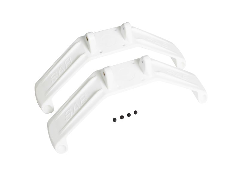 PLASTIC LANDING GEAR WHITE