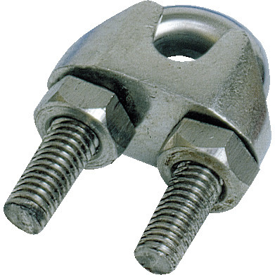 WIREKLEMME 6,5MM RUSTFRI