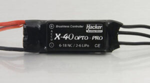 HACKER X-40-OPTO BRUSHLESS 40 AMP - 87300005
