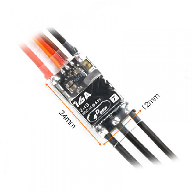 T-MOTOR AM16A 3D/4D F3P BRUSHLESS ESC 16AH