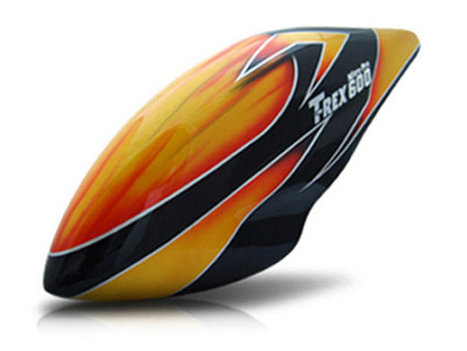 CANOMOD SALVATE AIRBRUSH FIBERGLASS CANOPY - T-REX 600 NITRO