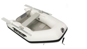 GUMMIBÅT TENDY 240 QUICKSILVER SPILEDØRK LYS GRÅ