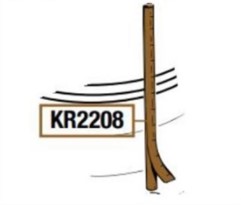 KJEMIKANNE NIVÅRØR 23CM KR2208 RAASM / WÜRTH / KÄRCHER