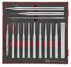 v02_0E195A17D4B2ABA22A797000B1FA406B.jpg DOR & MEISELSETT EVA - 14 DELER - TEDPC14 - TENG TOOLS
