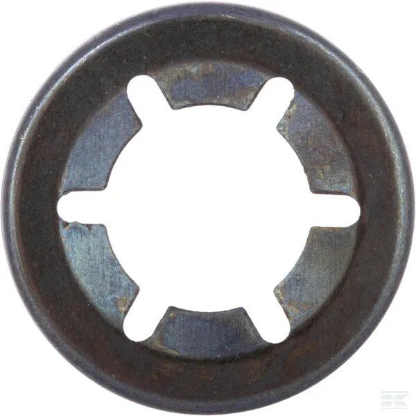 LÅSESKIVE ÅPEN STARLOCK 20X3,2MM POLERT STÅL SL20
