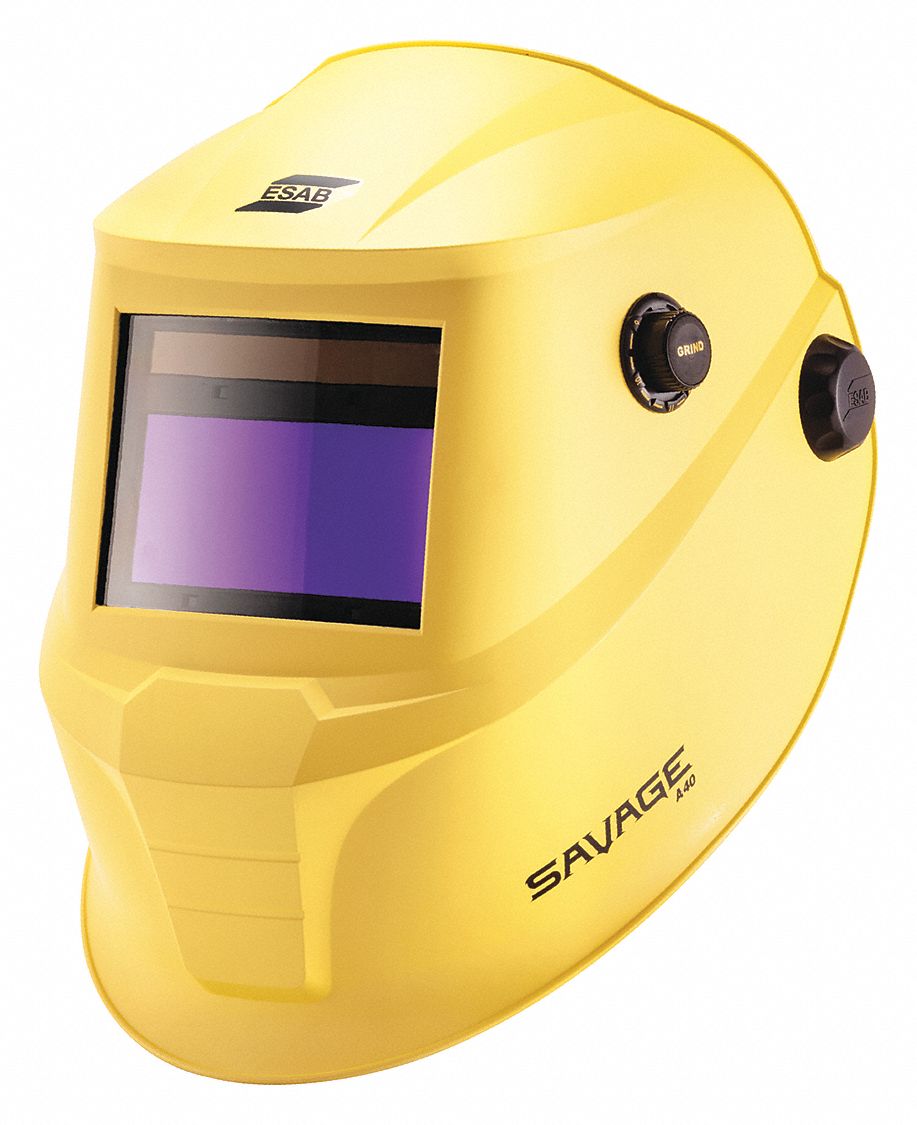 SVEISEMASKE GUL SAVAGE A41 490G 9-13 ESAB - Bilde 1