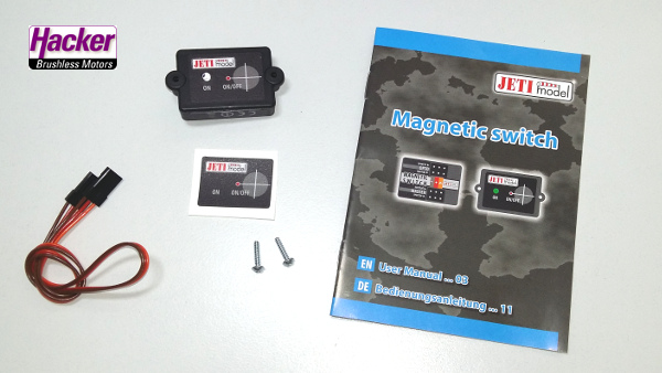 JETI DUPLEX 2.4EX MAGNETIC SWITCH - Bilde 3