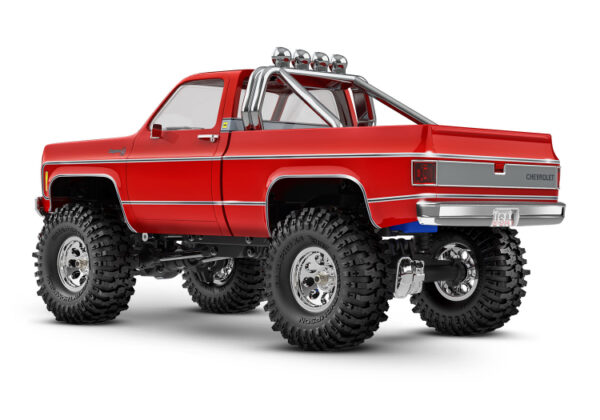 TRX-4M CHEVROLET K-10 HIGH TRAIL 1/18 2022 CRAWLER RTR RED- TRAXXAS - Bilde 2