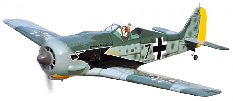 BLACK HORSE FOCKE WULF FW-190A 1780MM EP/GP ARTF