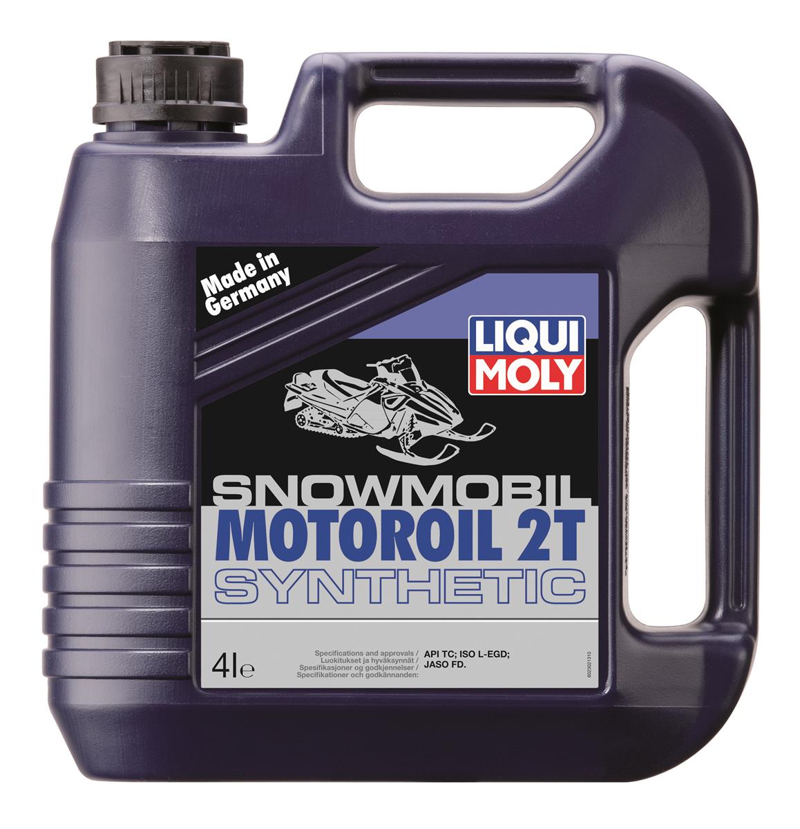 OLJE LIQUI MOLY SNØSCOOTER 2T SYNTH. 4L - Bilde 1
