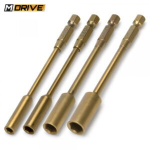 POWER TOOL BITS SET MUTTER 4,5.5,7 & 8mm
