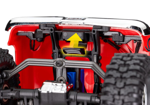 TRX-4M CHEVROLET K-10 HIGH TRAIL 1/18 2022 CRAWLER RTR RED- TRAXXAS - Bilde 12