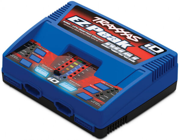 TRAXXAS EZ-PEAK DUAL 8Ah LADER + 2 x 3S-5000mAh-11,1V BATT - Bilde 5
