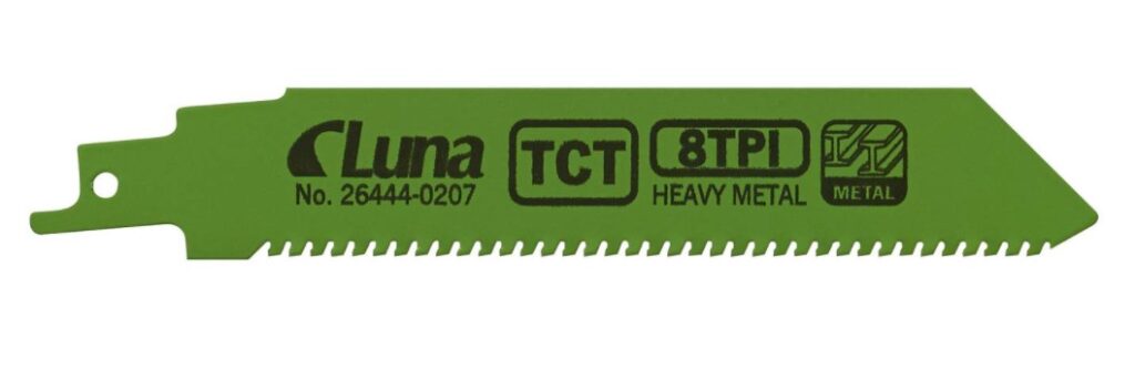 TIGERSAGBLAD HM HEAVY METALL 150X25X1.75MM 8TPI - LUNA