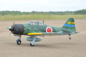 BLACK HORSE A6M ZERO 1720MM 15CC ARF