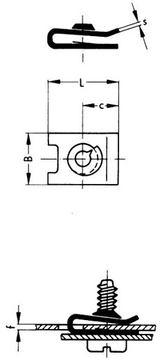 PLATEKLIPS 4,8MM