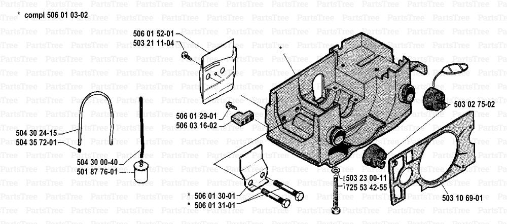 KJEDE STYREPLATE 40/45