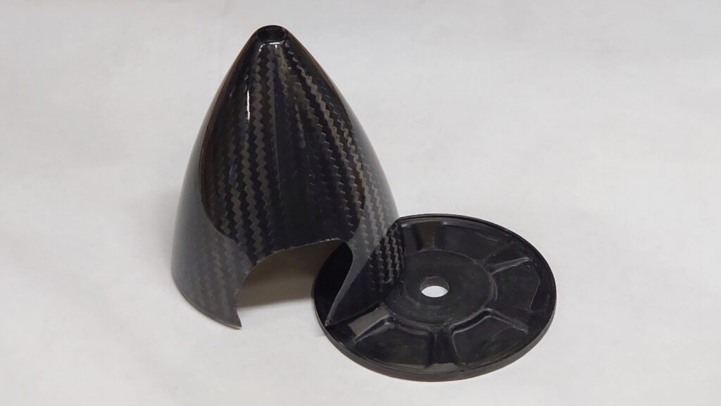 CARBON SPINNER 3,0" - PRECUT FOR PROP - CARBON BACKPLATE