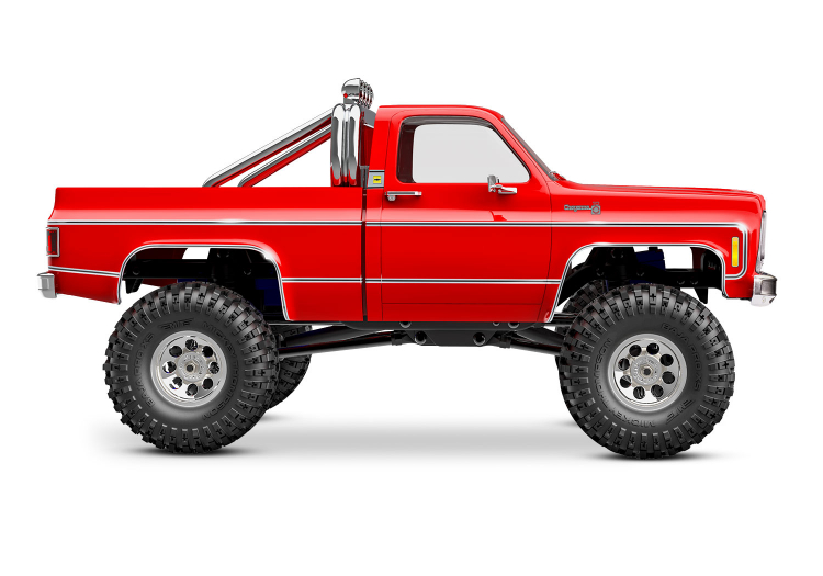 TRX-4M CHEVROLET K-10 HIGH TRAIL 1/18 2022 CRAWLER RTR RED- TRAXXAS