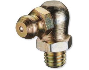 SMØRENIPPEL 90° 1/8" -PIPE. GJENGE CA10MM