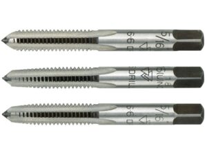 GJENGETAPP SETT - UNC 1/2" - NR 1-2-3 KROMSTÅL