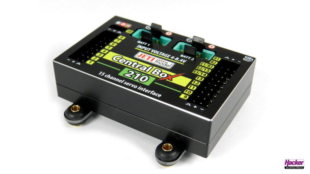 JETI DUPLEX 2.4EX CENTRAL BOX 210 + 2 RSAT