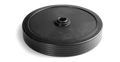 HJUL D180MM 1 STK SORT - Bilde 1
