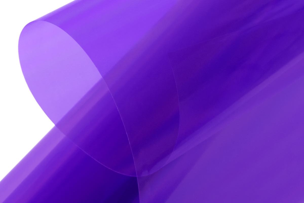 KAVAN COVERING TRANSPARENT PURPLE 2MTR - Bilde 1
