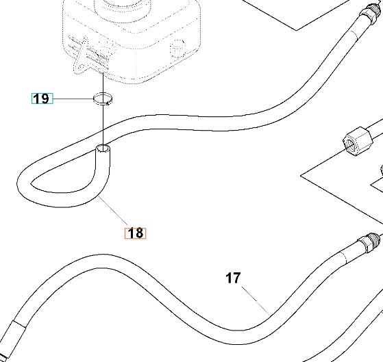 HYDRAULIKSLANGE RIDER 1/2" 20BAR MULTIOIL