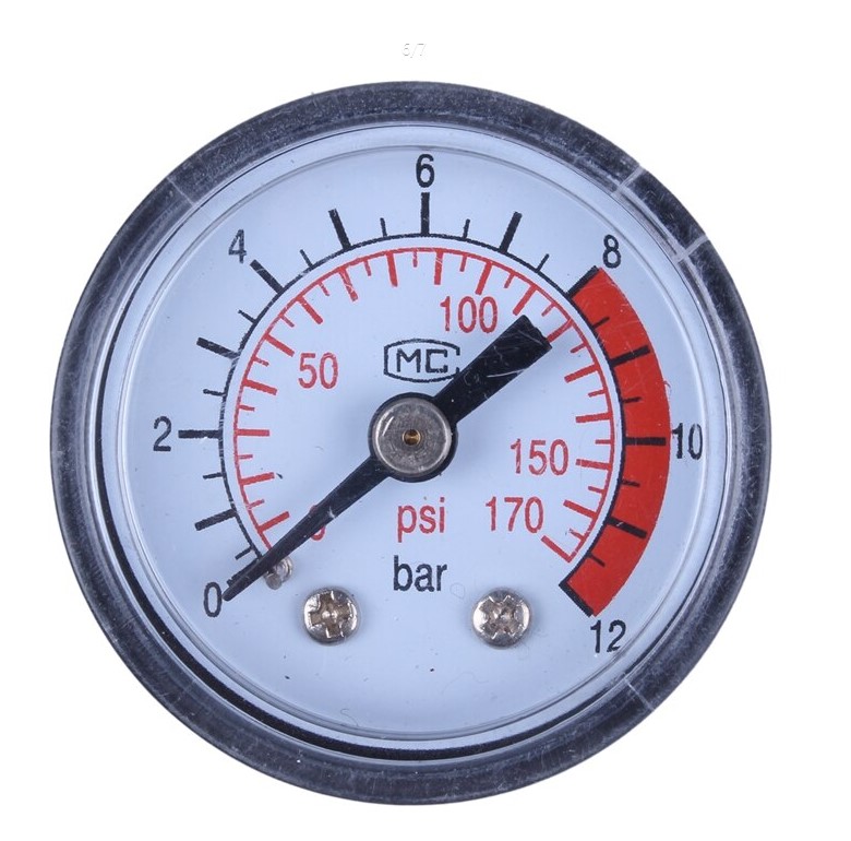KOMPRESSOR MANOMETER 12BAR Y40 TIL 2353/2355 HECHT