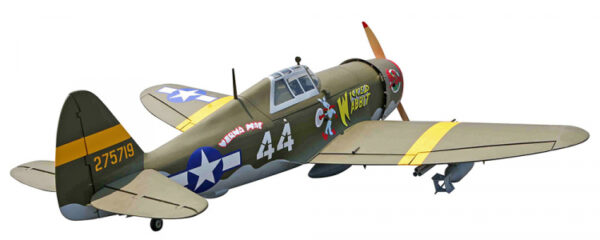 P-47 RAZORBACK GIANT SCALE 50-61CC ARF - Bilde 7