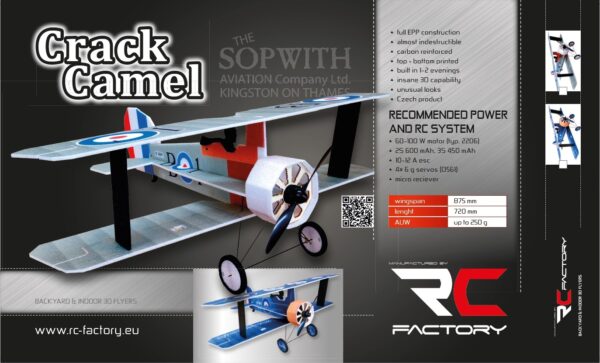 CRACK CAMEL BLUE RC FACTORY - Bilde 4