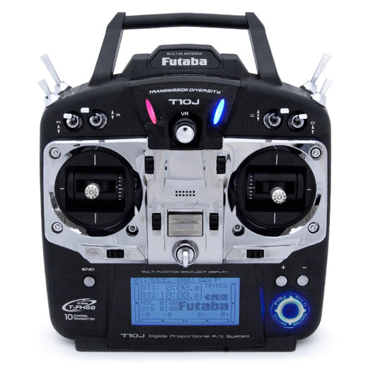 FUTABA T10JS RADIO 2,4GHZ S-FHSS R3008SB
