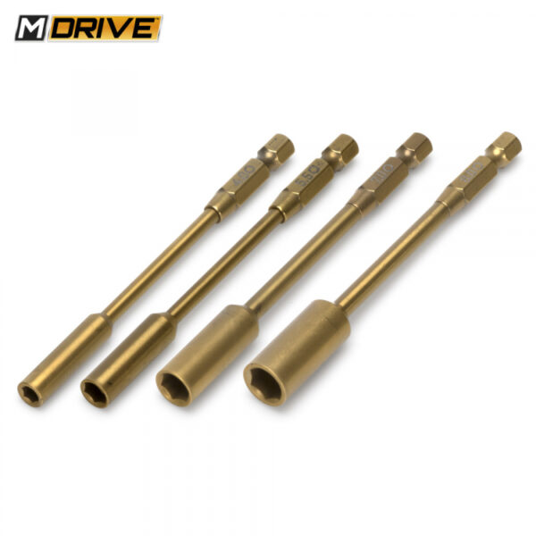 POWER TOOL BITS SET MUTTER 4,5.5,7 & 8mm - Bilde 1