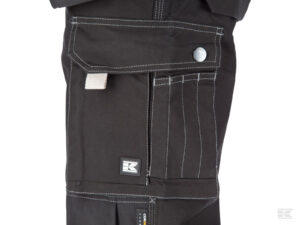 BUKSE HÅNDVERK STRETCH SORT XL  livv.96-106cm