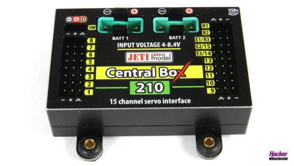 JETI DUPLEX 2.4EX CENTRAL BOX 210 + 2 RSAT - Bilde 2