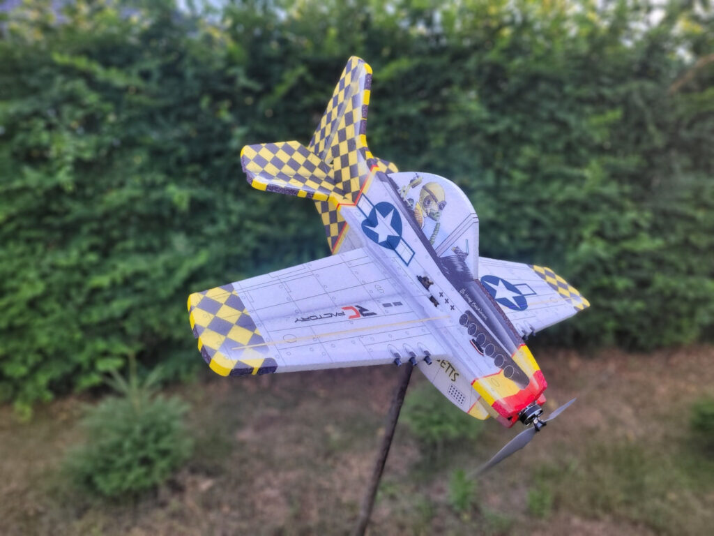 MUSTANG P-51 CARTOON W.B. RC FACTORY