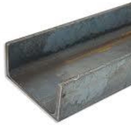 KALDF.KANALSTÅL 50X120X50x4,0 MM - pris/m