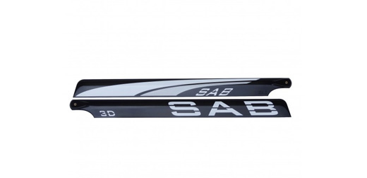MAIN BLADES 380 mm 3D WHITE