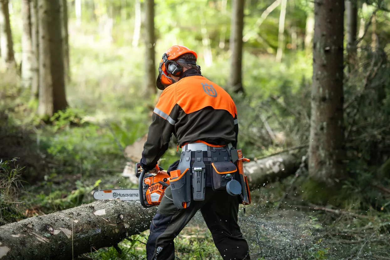 MIDJEBUKSE MED SAGVERN STR.54 - FUNCTIONAL HUSQVARNA - Bilde 2
