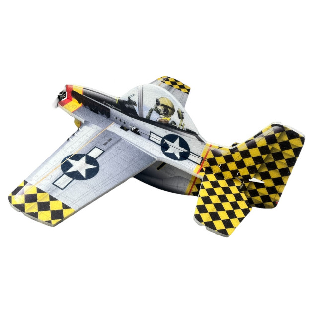 MUSTANG P-51 CARTOON W.B. RC FACTORY