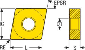 v02_4E2A87FA2E5776D8A98B871BA56943F8.jpg SKJÆR CNMG120408-M5 TP2501 - SECO - SMT