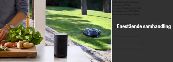 HUSQVARNA AUTOMOWER AM 450X II NERA - ROBOTKLIPPER - Bilde 5