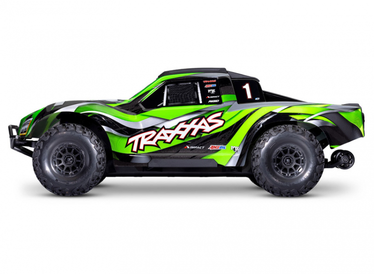 MAXX SLASH 6S SHORT COURSE GREEN- TRAXXAS