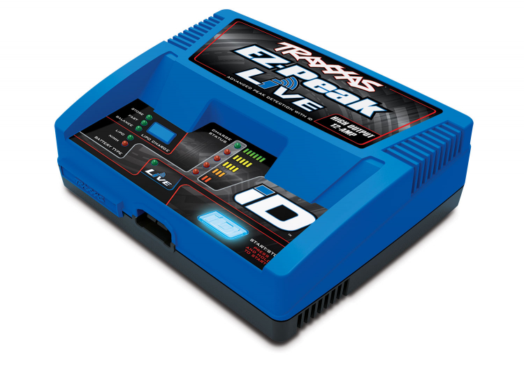 TRAXXAS EZ-PEAK LIVE 12Ah LADER + 1 x 4S-5000mAh-14,8V BATT