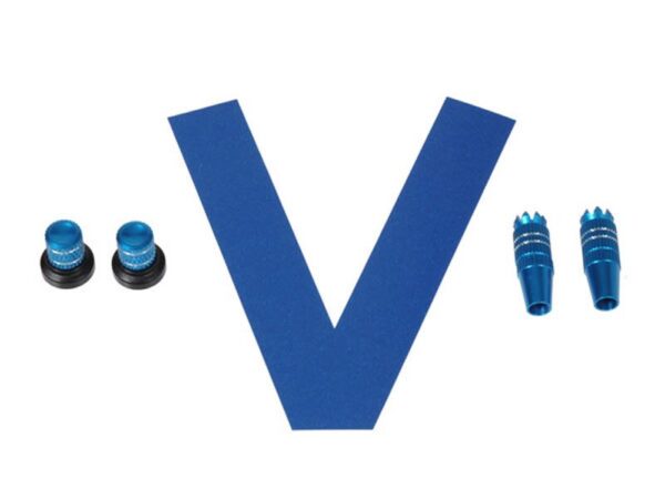 STICK/KNOB-SET METALLIC BLUE VBAR CONTROL - Bilde 1