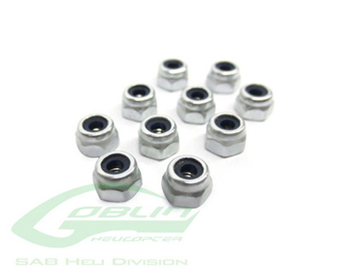 Metric Hex NYLON Nuts M2,5 H3,5