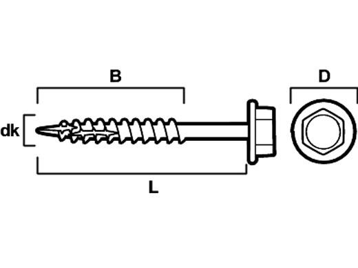 FRANSK TRESK.M/FLENS SAE C1022 10X50 VZN SKJÆRENDE